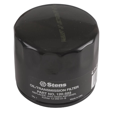 Stens Oil Filter 120-523 For Kohler 12 050 01-S 120-523